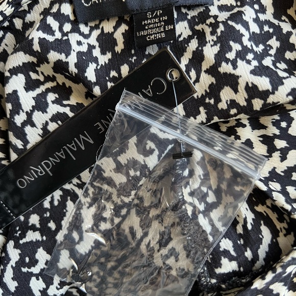 Leopard Print Puff Sleeve Crop Top - Picture 5 of 6